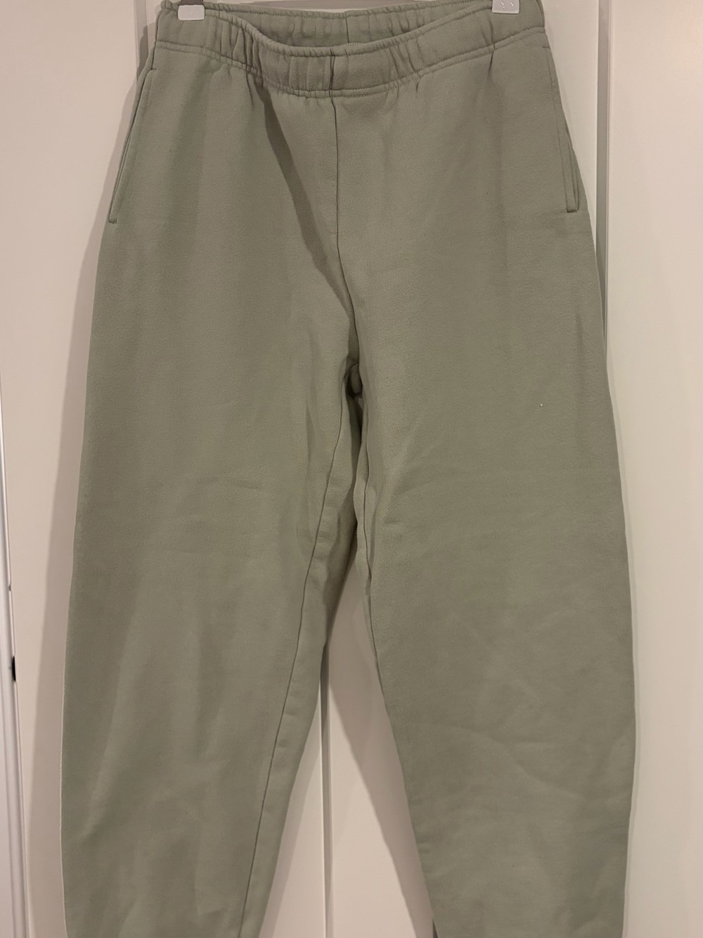 TNA Cozy Fleece Mega Sweatpants Sage Green 🌿